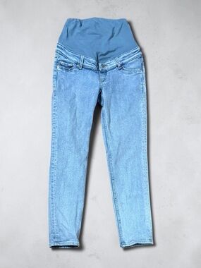 Women's Light Blue Maternity Jeans